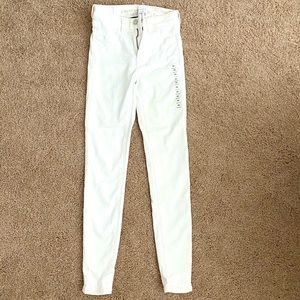 American Eagle 00 White Next Level Stretch Pants!